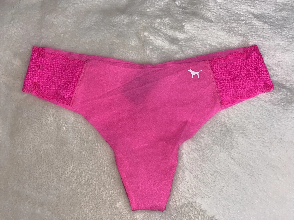 Pink Seamless Thong Panty