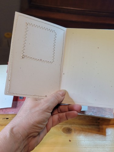 For a Special Mom Mother's Day Card Handmade A2 Greeting Card Red, Blue, Brown - Picture 5 of 7