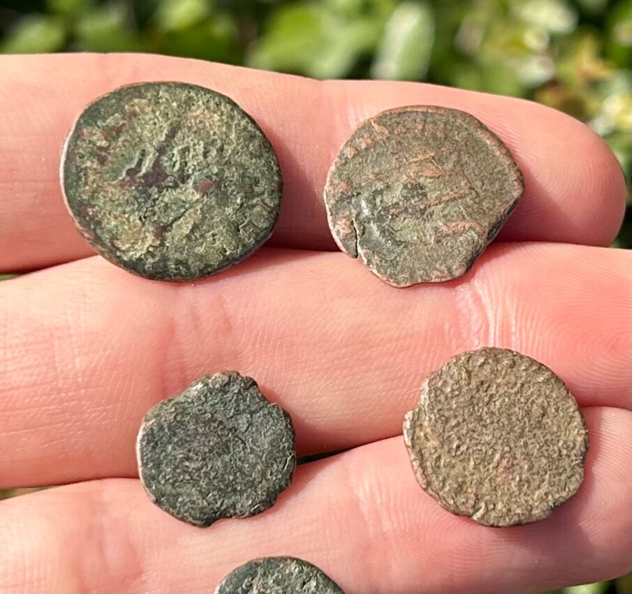 Roman Coins LOT OF 5 World Coins Roman Empire Ancient Coin Collection ...