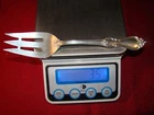 TOWLE STERLING SILVER QUEEN ELIZABETH I COLD MEAT FORK NO MONOGRAM