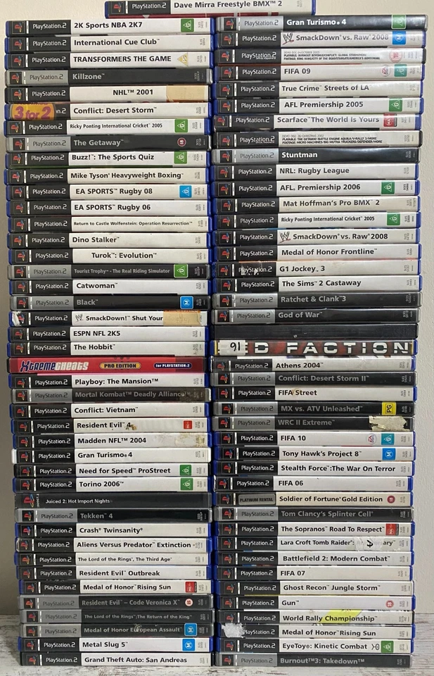Ps2 Games vendor - pre owned - Pick a game - Image 1 of 1