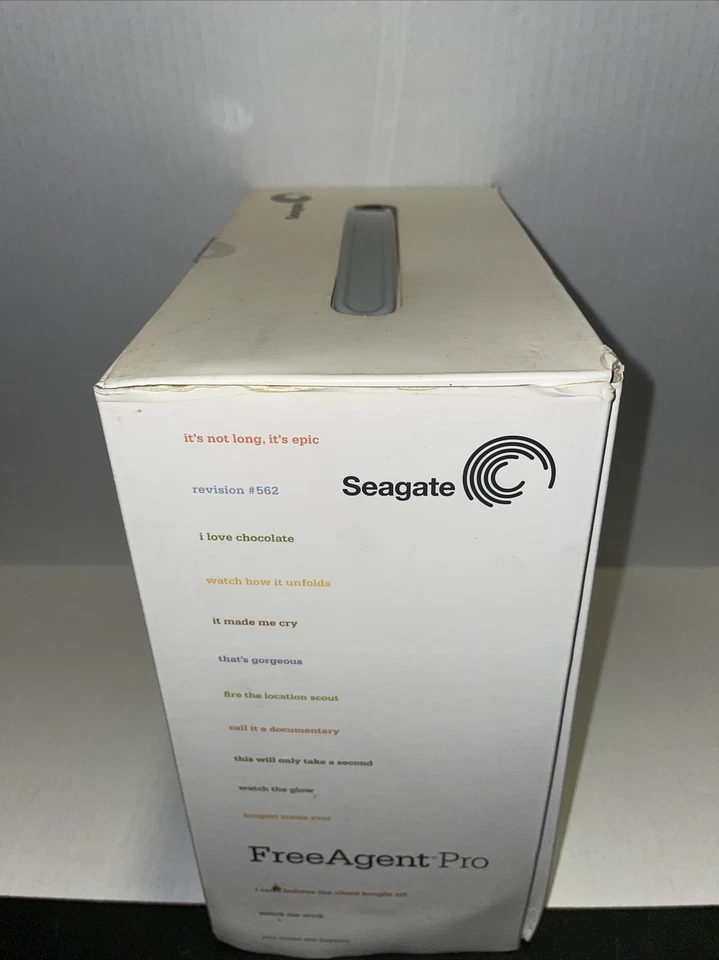 New Seagate FreeAgent Pro 750GB External Hard Drive, USB 2.0/eSATA - Image 4 of 4