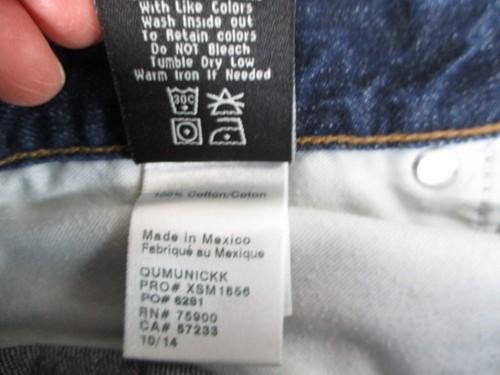Big Star Jean Men 30X31 Regular Blue Union Reg Straight Raw Hem Denim Tag 31 - Picture 15 of 16