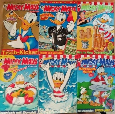 Mickey Mouse Magazine 2004 No.24 - 52 & 2002 No.45-52 Collectors Condition To Pick Out