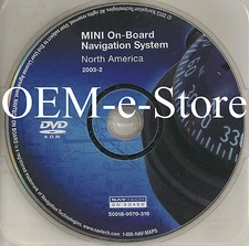 ( Original MINI Disc ) 2003 2004 2005 Cooper & S Convertible Navigation DVD Map