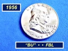 1956 Franklin ➫ Bright "BU" Lustrous Coin ➫ FBL ➫ Only 4.7 Million Minted ➫ 156*