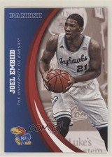 2016 Panini Kansas Jayhawks Joel Embiid #26 0b3