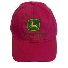 John Deere Women's Adjustable Pink Ball Cap Hat