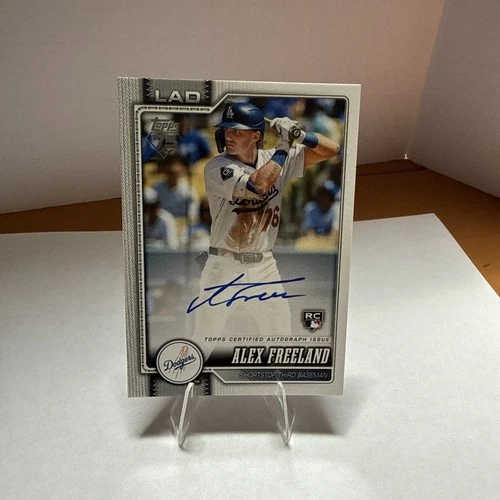 2026 Topps Series 1 Alex Freeland Flagship Real One Autographs (RAW)