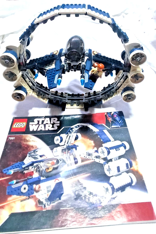 LEGO Star Wars 7661 Jedi Starfighter with Hyperdrive Booster Ring, foto 1 de 5