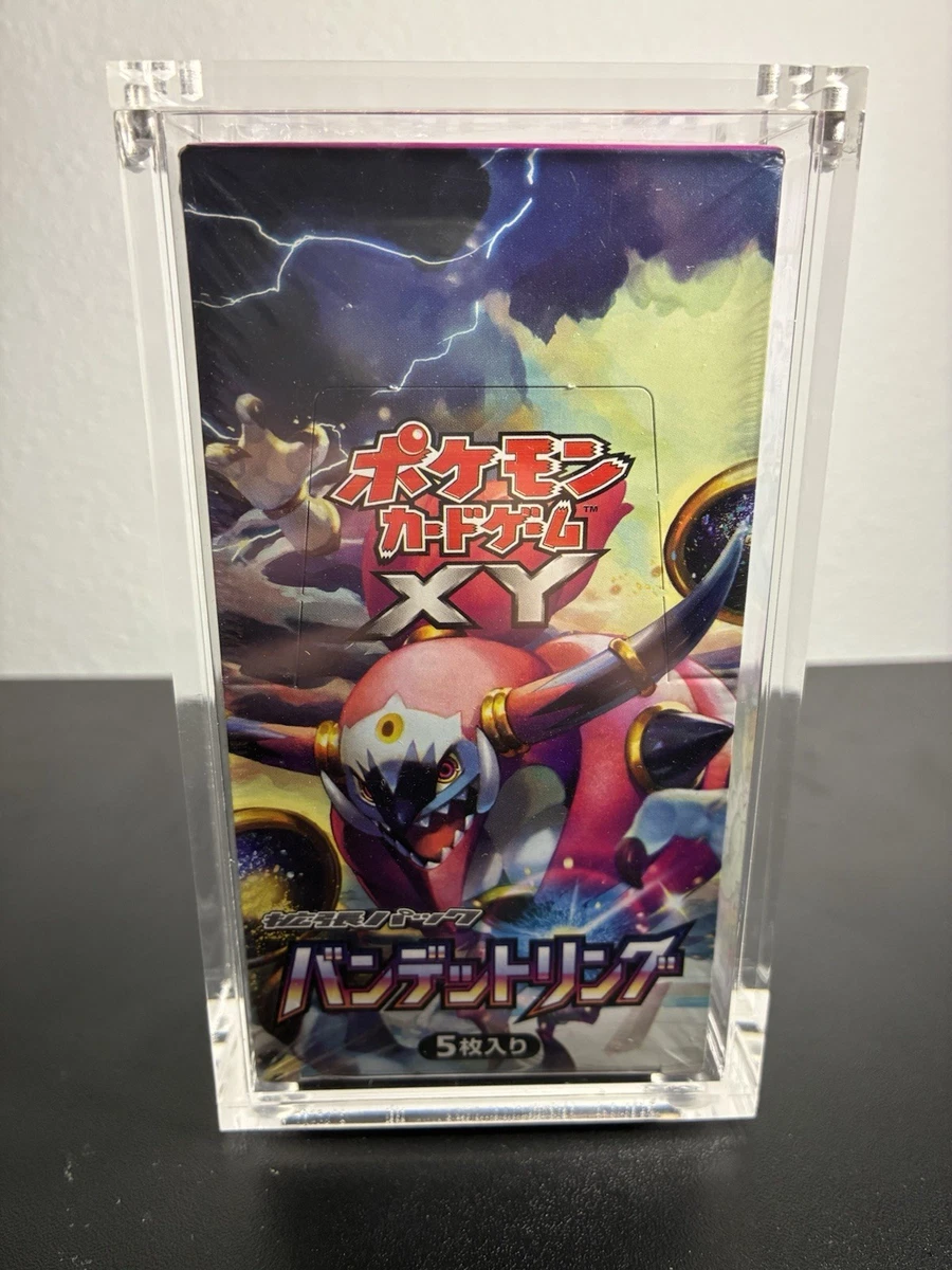 Pokémon TCG XY Sealed Collectible Card Game Boxes in Japanese for
