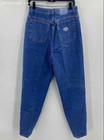 Levi's Womens Blue Dark Wash Coin Pocket Denim Straight Jeans Size 14 — photo 2