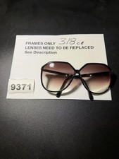 Vintage Silhouette Eyeglass Frames SPX M 3033 /25 C 5504 63 9 135 Black and Gold