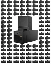 100 Pack RJ45 Couplers Cat6 Cat5e Network Patch Panel Wall Extenders Connectors
