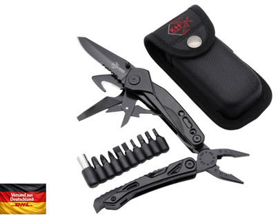Taschenmesser Multi Tool Knife 11 in 1  - Klapp Jagd Outdoor Camping Messer