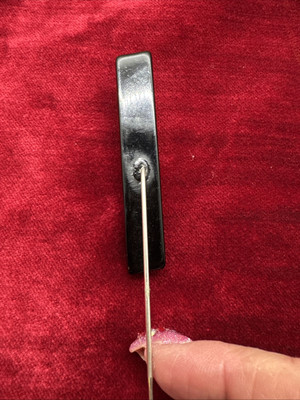 Vintage Resin Rhinestones Art Deco Hat Pin 7 inches | eBay