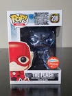 Funko Pop! Heroes Fugitive Toys Exclusive The Flash Blue Chrome #208 NIB DC