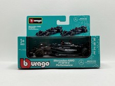 Burago F1 Mercedes AMG 1:43 F1 W14 Lewis Hamilton  George Russell New