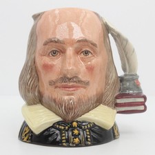 Royal Doulton Shakespeare piccolo personaggio Toby brocca 4,25" D6938 1993