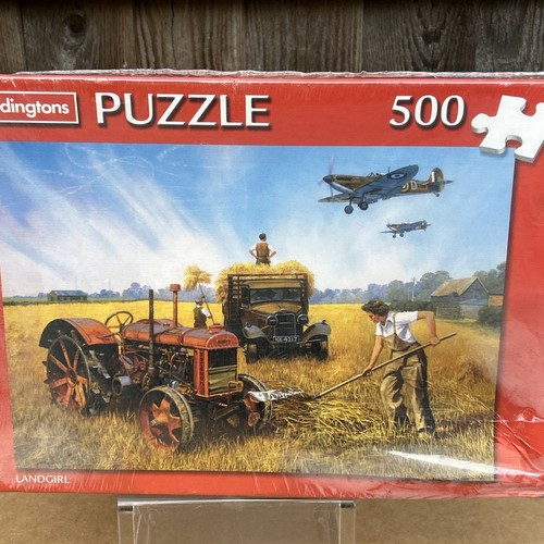 LANDGIRL WADDINGTONS PUZZLE 500 TEILE SPITFIRE NEU. - Bild 3 von 9