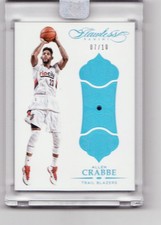 Allen Crabbe 2015-16 Panini Flawless Blue - Sapphire #07/10