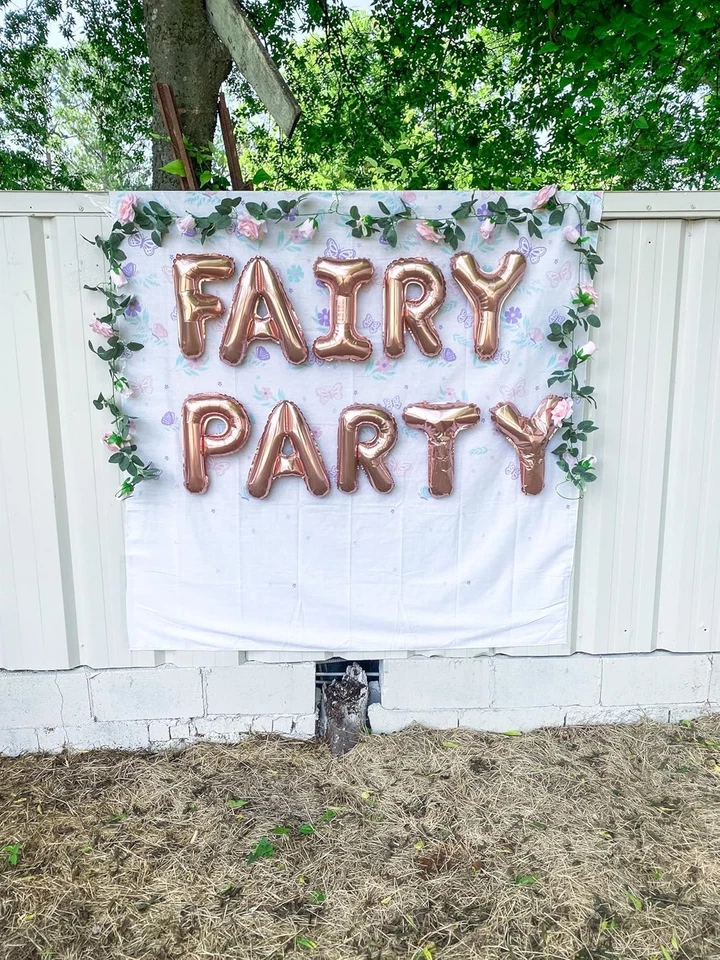 Globos de fiesta de hadas JeVenis 3 piezas - decoración de cumpleaños y boda Foto 4 de 4