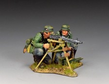 KING COUNTRY WW2 GERMAN ARMY WH124 GERMAN WEHRMACHT MG42 TEAM
