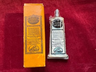 78Rpm Related HMV Gramophone Motor Grease in Orig Box Sealed Unopened!!