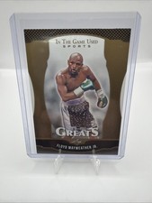 2024 Leaf In The Game Sports ITG Floyd Mayweather Jr. Greats BRONZE insert TG9