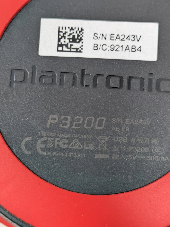 Plantronics Calisto P3200 IP Conference Station - (21418101) - Image 3 of 3