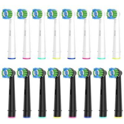 Aufsteckbürsten Kompatibel Oral B Zahnbürsten Precision Reinigung 16 Stück