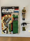 Vintage 1987 GI Joe Repeater Steadi-Cam Machine Gunner Loose Complete w/Cardback
