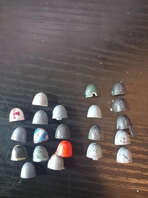 40k viele Ersatz Schulterpolster Space Marines