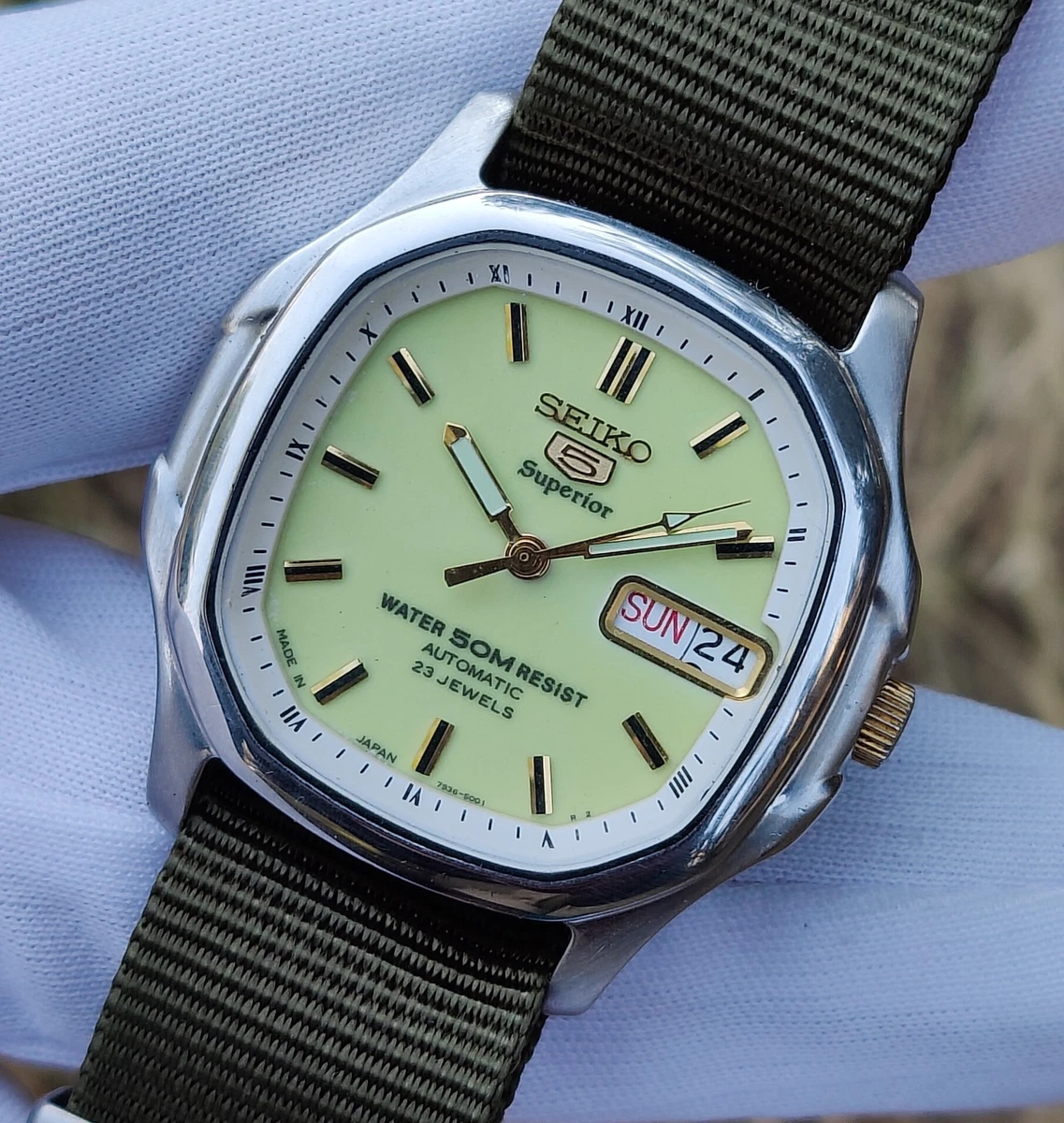 Seiko 5 23 Jewels Wristwatches for sale | eBay