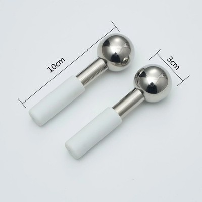Stainless Steel Ice Globes Cooling Facial Sticks Beauty Spa Skin Care Tools Fine