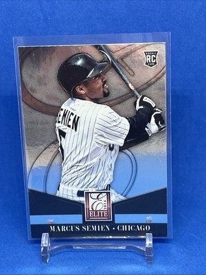 2014 Panini Donruss Elite Marcus Semien #79 Rookie Chicago White Sox