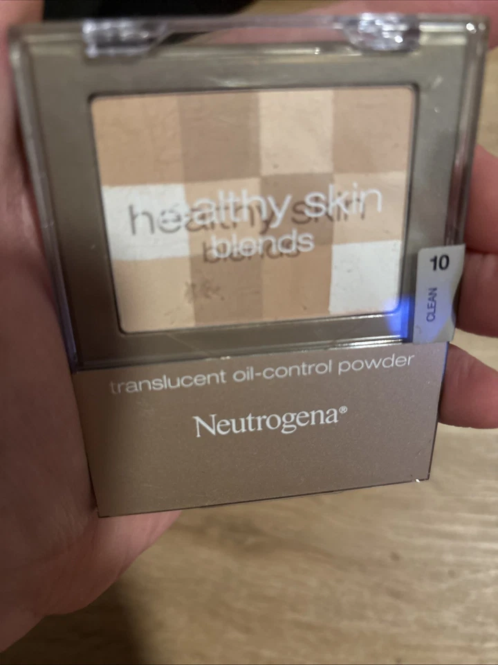 NUEVO Neutrogena Mezcla Piel Saludable Limpio 10 Polvo Control Aceite Translúcido 0.2oz Foto 4 de 4