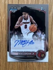 2025-26 Bowman Mikel Brown Jr. Chrome Prospect Autograph