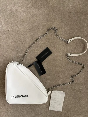 Balenciaga Bright White Bag Crossbody New With Tabs Harvey Nichols - Image 1 of 4