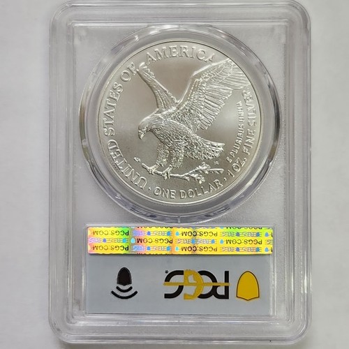 2025 Silver Eagle First Strike, PCGS MS70 - Bild 2 von 2