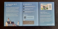 1 x Booklet Briefmarke Schloss Neuschwanstein 2024 postfrisch Blau