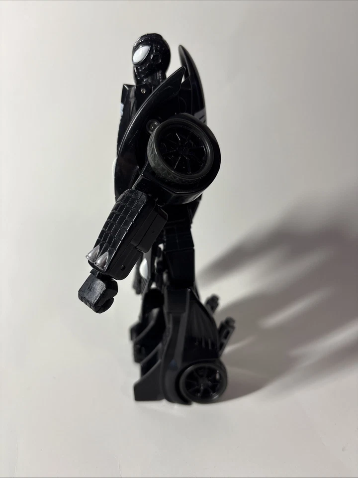 Marvel Transformers Crossovers Disfraz Negro Spider-Man Coche de Carreras Simbionte 2009 Foto 2 de 4