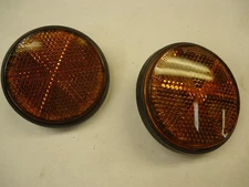 73-15 HONDA REBEL CMX 250 FRAME FORK REFLECTORS CMX250 33741-102-870 STANLEY OEM