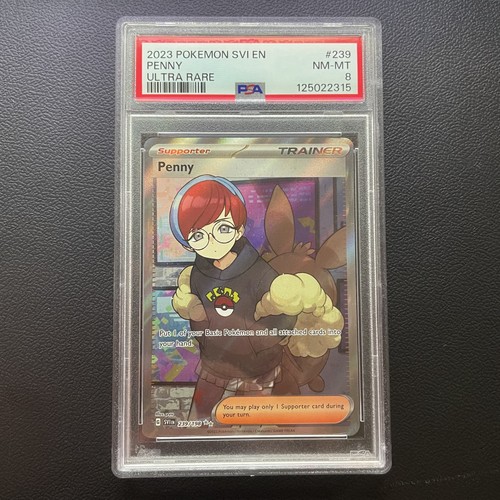 Penny graded PSA 8 for sale on eBay