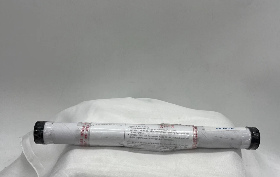 Kichler Fan Down Rod 12", Anvil Iron - 360000AVI New Sealed - Image 2 of 2