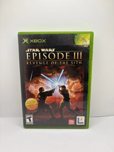 Star Wars Episode 3 III Revenge of the Sith (Xbox, 2005) Complete CIB Manual