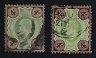 CKStamps: Great Britain Stamps Collection Scott#133 Edward Used