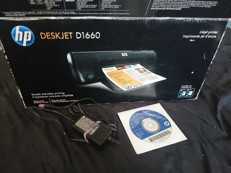 HP DeskJet D1660 Standard Inkjet Printer