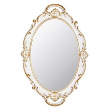 14.5 X 10 Inchs Oval Antique Decorative Wall Mirror Vintage Hanging Mirror whit