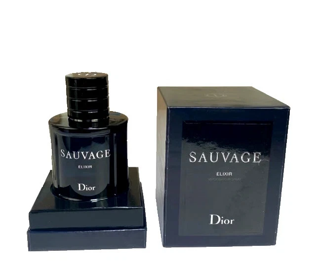 Spray para hombre Dior Sauvage Elixir 2 oz 60 ml Foto 3 de 4